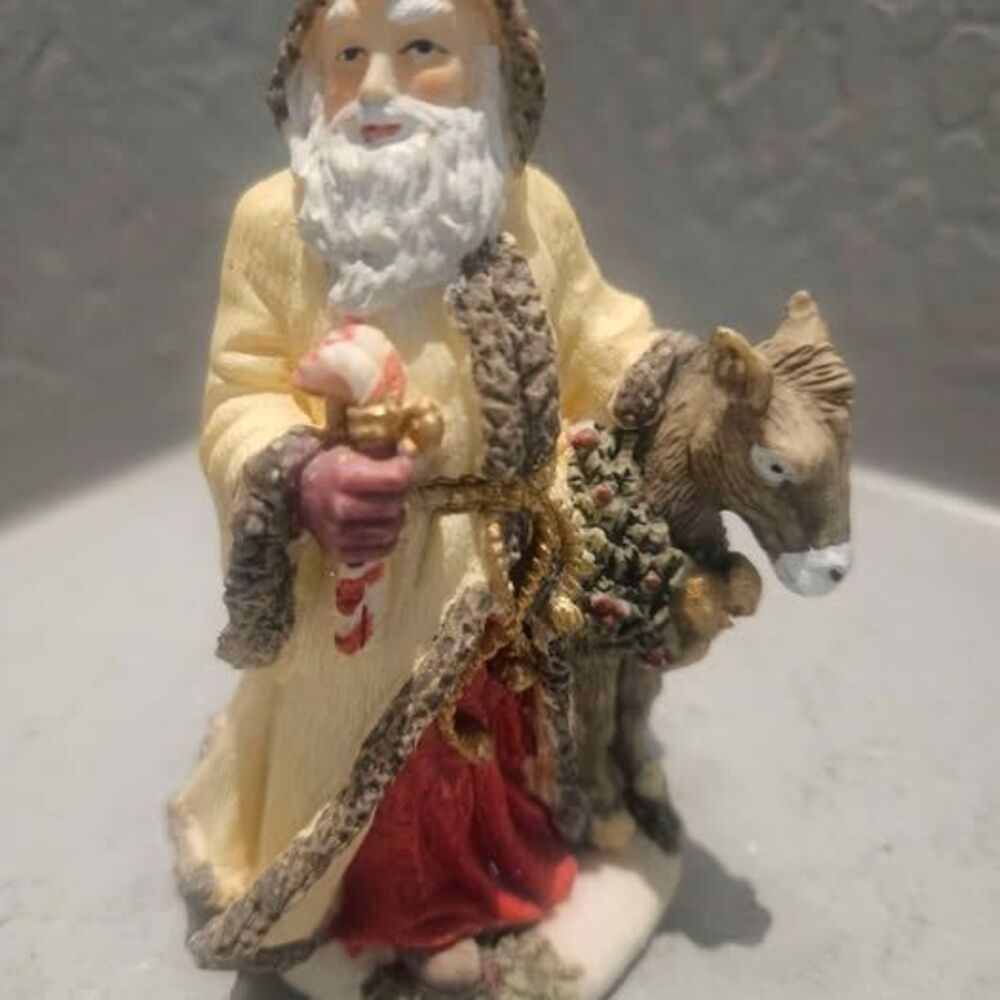 1992 Resin 4.5" International Santa Collection "Samichlaus" Switzerland